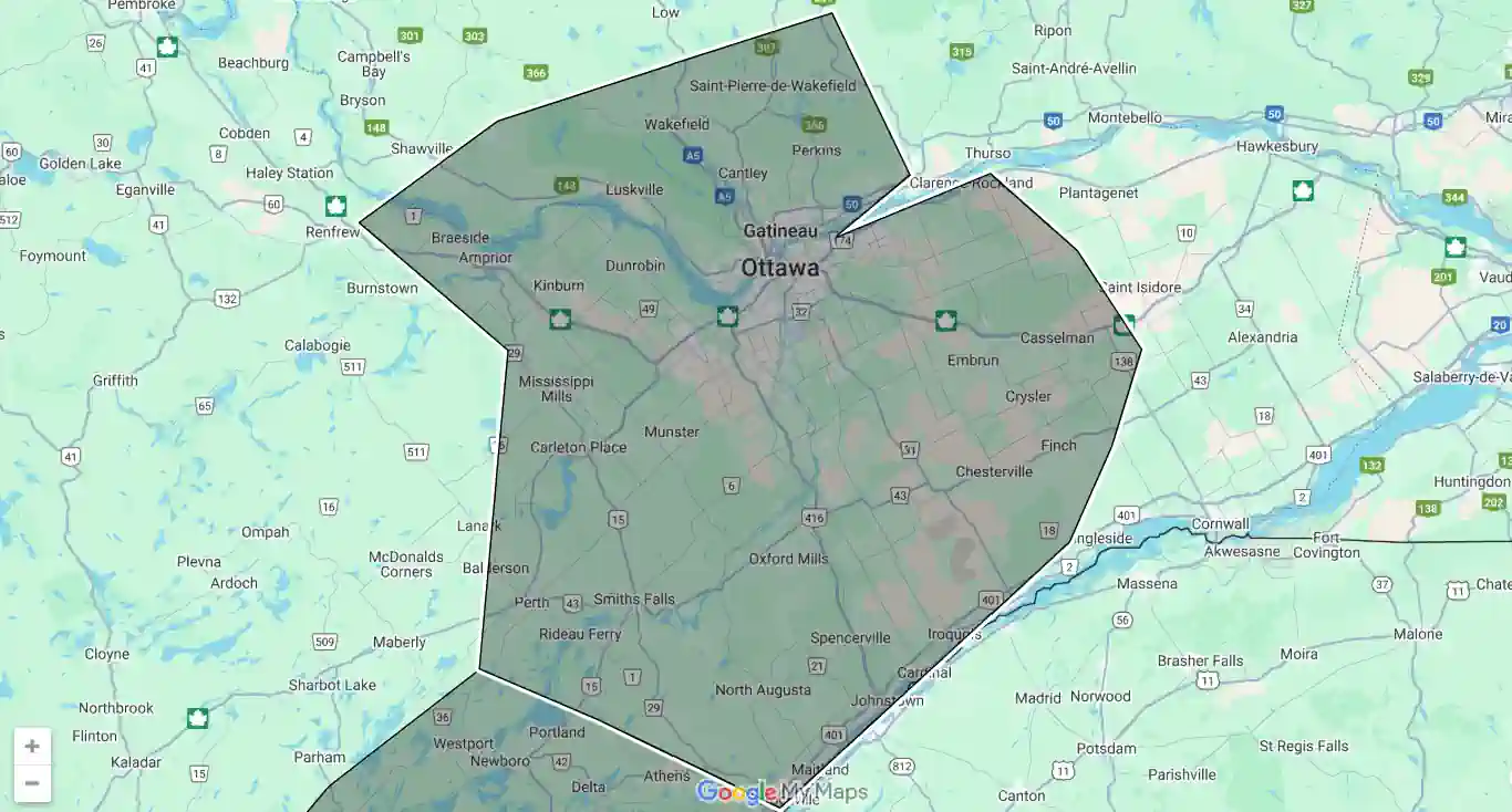 Ontario Service Area