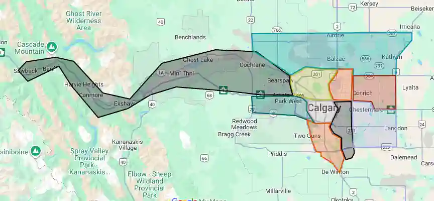 Alberta Service Area